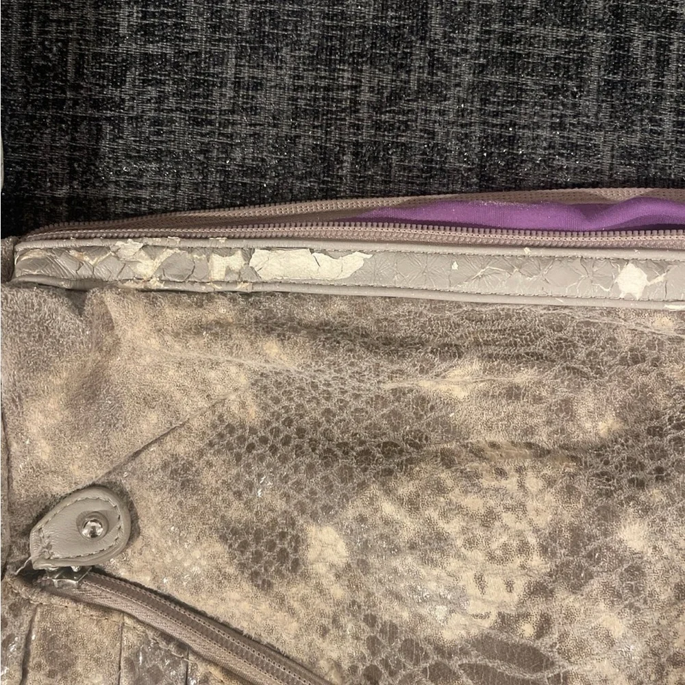 Animal Print Bag with pockets